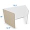 Flipside Products 18”x 48” Study Carrels, Privacy Boards, Student Privacy and Focus Booth for The Classroom, Desk Divider
